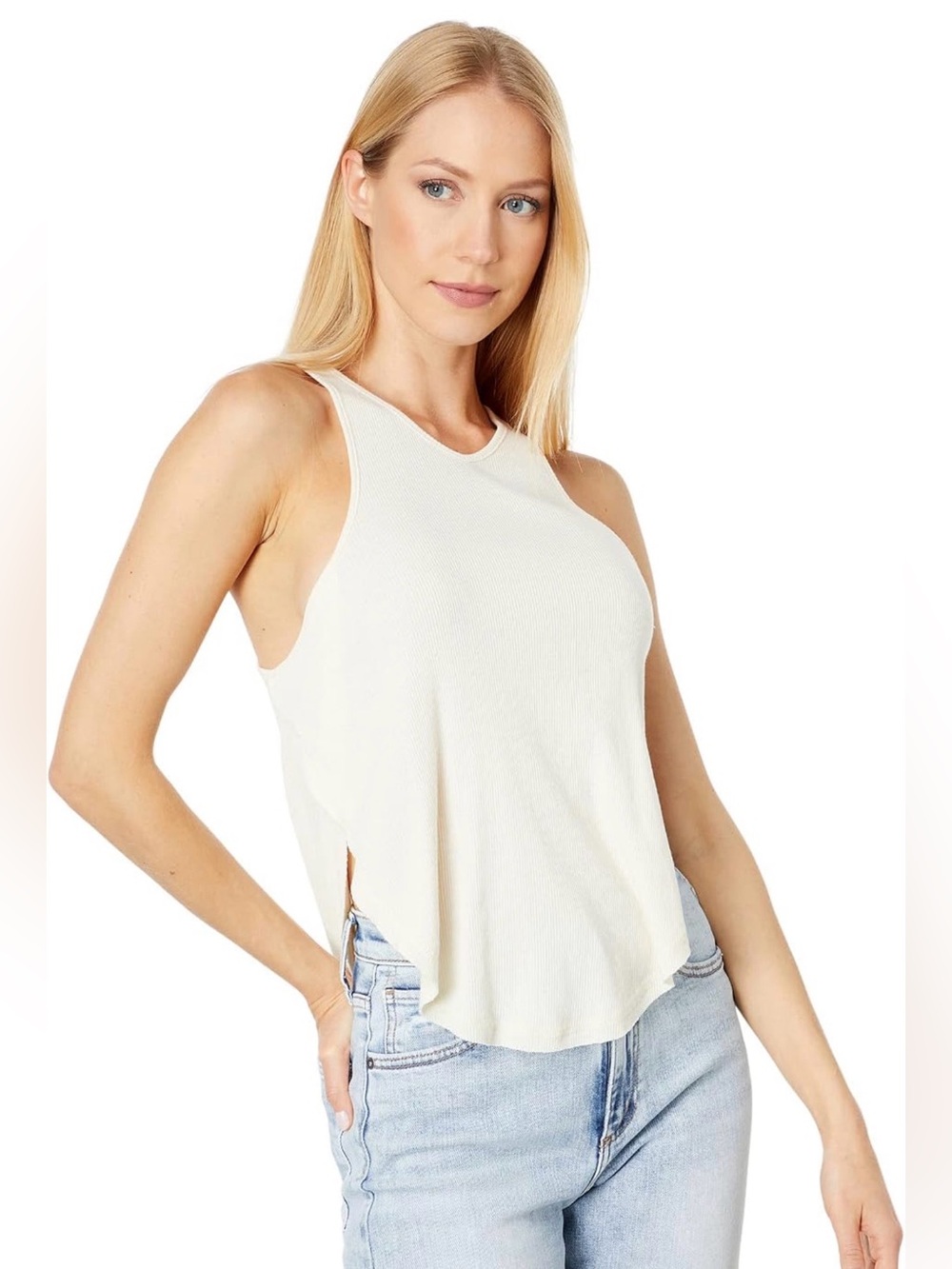 Free People Out The Door Tank Top Au Lait